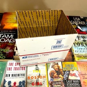 $12 Mystery Book Box, 5lbs of Books (3 Books Minimum) All Great Used Con…